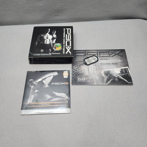 Beachbody P90X Extreme Home Fitness - 12 Disc DVD Set Complete Plus 2 bonus DVDs - Picture 1 of 6